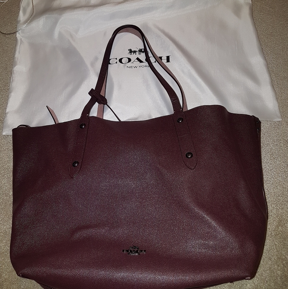 Coach Dark Burgundy Handbag